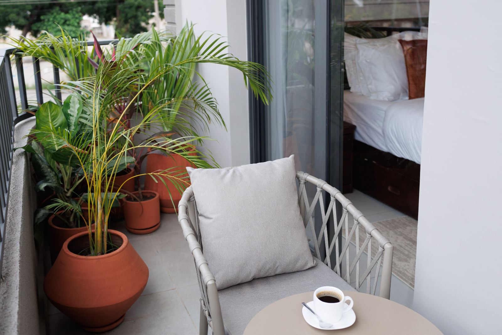 Balcony seating